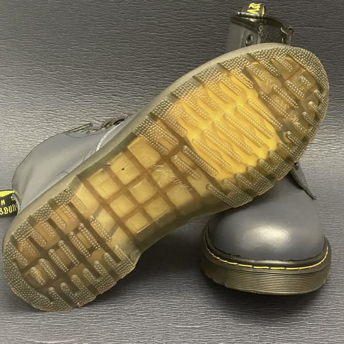 Glany botki traperki kozaczki timberki martensy niebieskie unisex