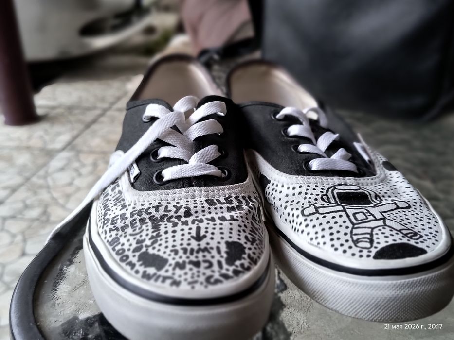 Жіночі кеди Vans Old Skool "Astronaut" (Космічний принт) 38 , 24 см
