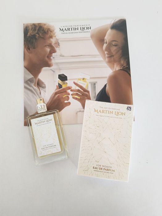 Perfumy damskie woda perfumowana Armani Black code 50ml Martin lion.