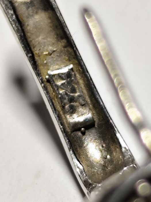 Stary wyrób - kolczyki - srebro 925 - vintage