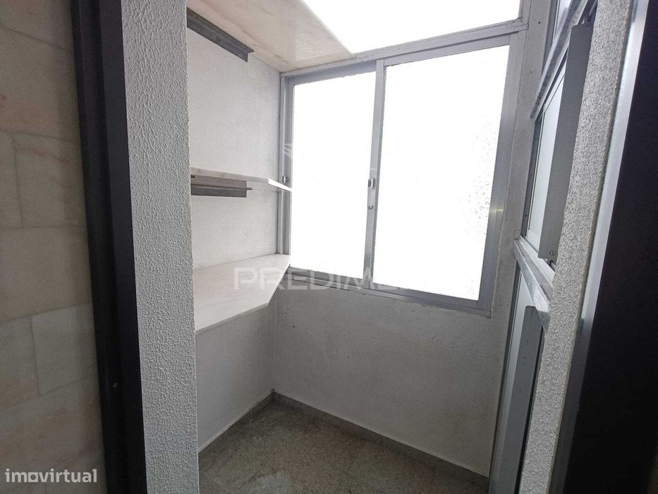Apartamento T2 no centro de Beja com vista sobre a planície alentejana
