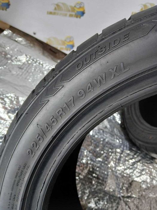 *Шини Suntek 225/45R17. 2шт. Літо. (0445). 2023 рік