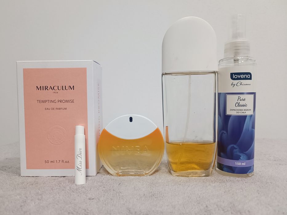 Zestaw perfum zapachy dior nivea sun Elizabeth arden sunflowers