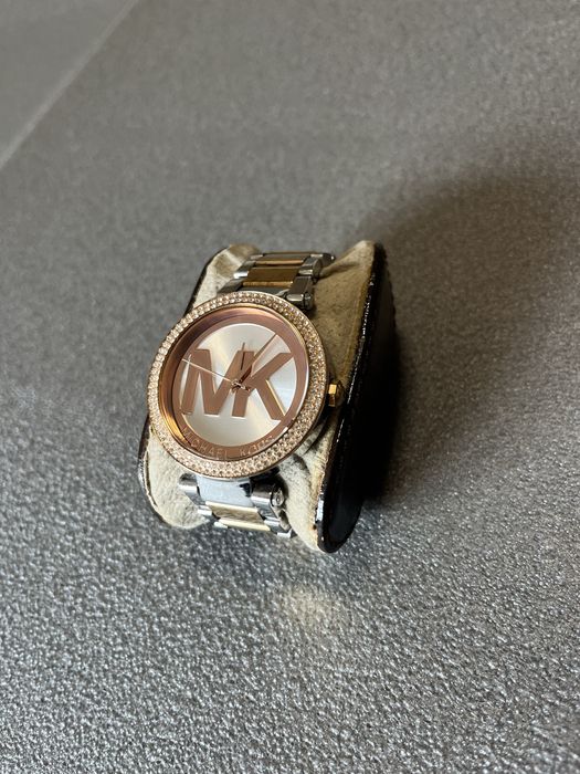 Relogio Michael Kors Parker Rosa