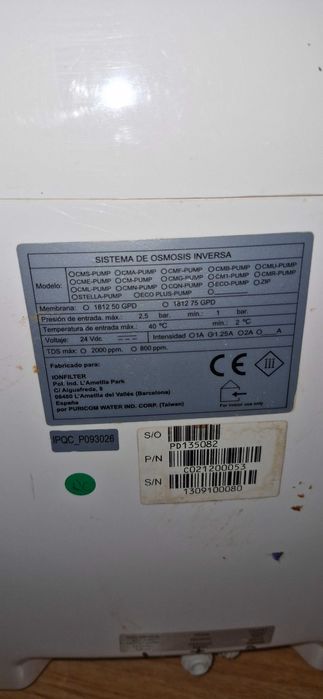 HYDROWORLD ULTRA purificador de aguas por osmose