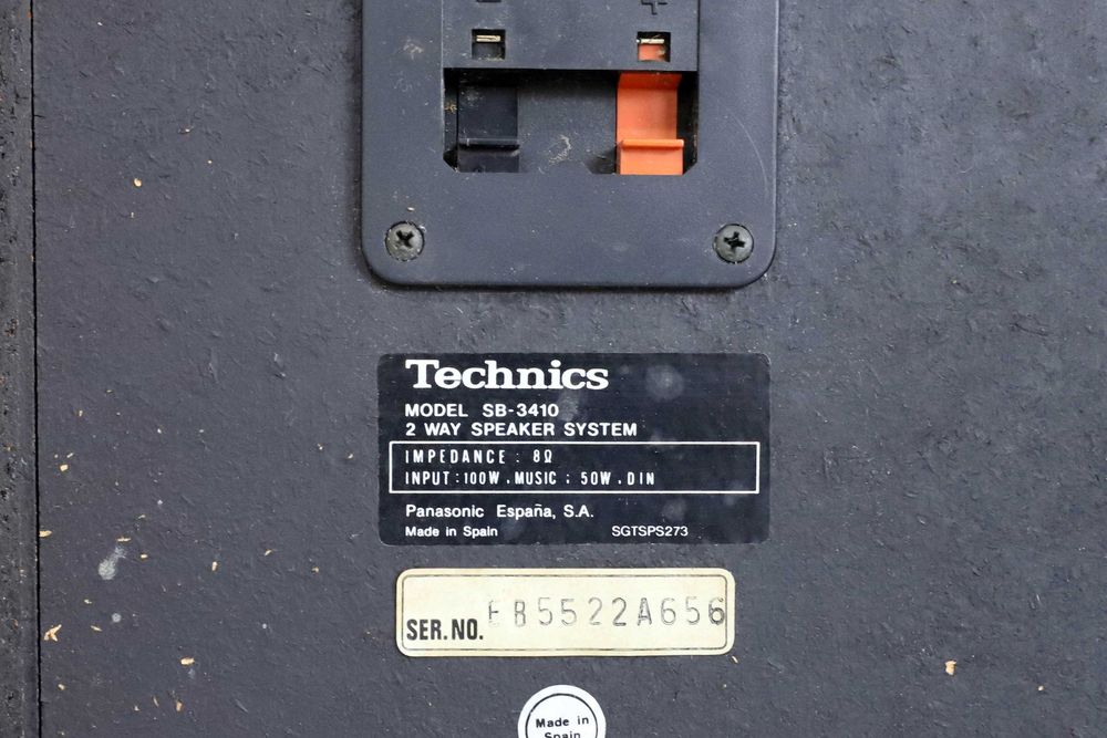 Technics SB-3410 colunas