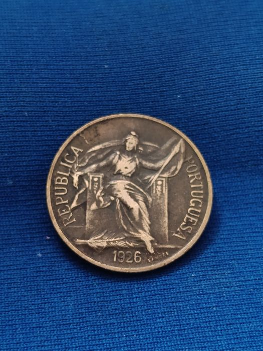 50 centavos de 1926 Antiga Portuguesa