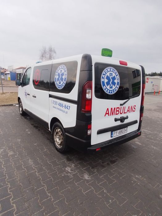 Ambulans karetka Opel Vivaro Rezerwacja