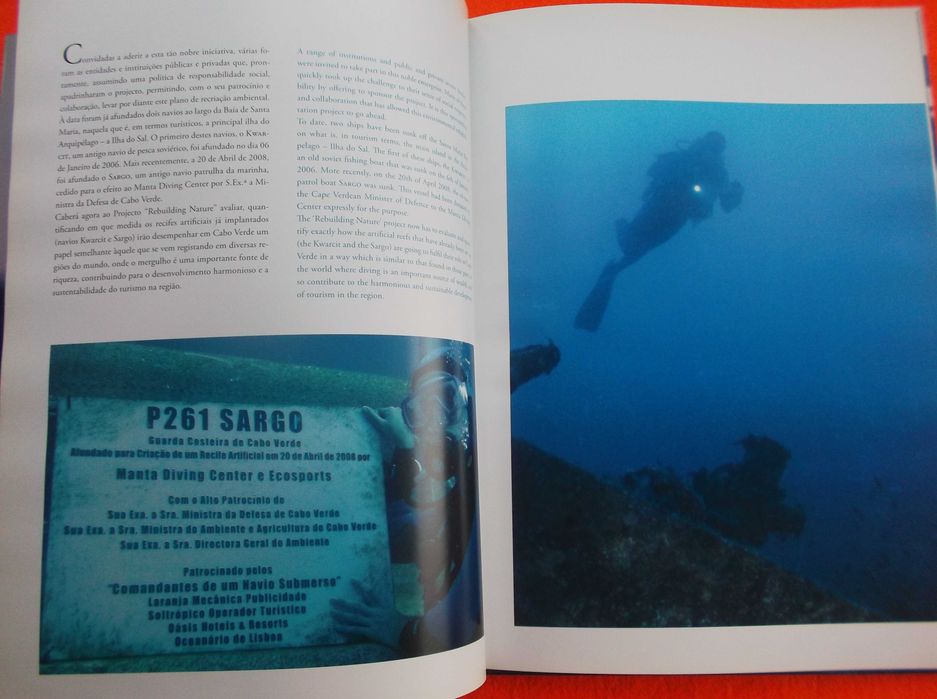 Sob os mares de Cabo Verde (Diving into adventure) – Vasco Pinhol