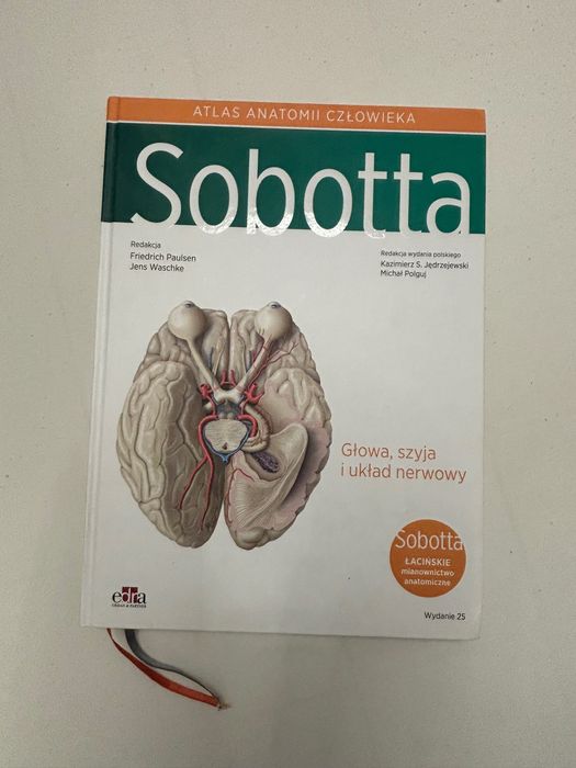 Atlas Anatomii Człowieka Sobotta – komplet 3 tomów