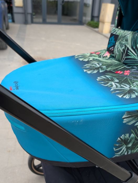 Wózek Cybex Priam 4.0 gondola dj khaled, spacerówka czarna