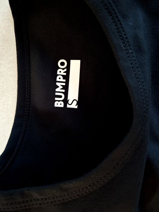 Crop top t-shirt Bumpro sportowy treningowy