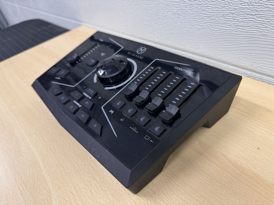 M audio mixer mgame rgb uszkodzona bez zasilacz sama karta nowa 600pln