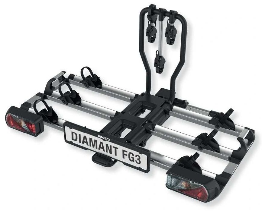 Bagażnik platforma na 3 duże rowery PROUSER Diamant FG3 | składany