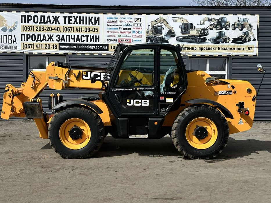 Телескопічний навантажувач (погрузчик) jcb 535-125