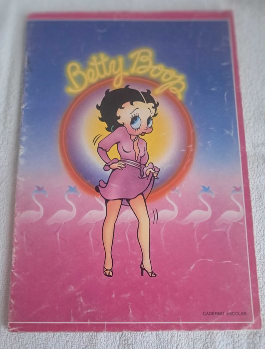 Vintage Betty Boop School Notebook