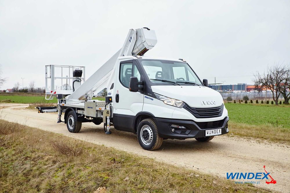 Podnośnik koszowy zwyżka podest - Multitel MTE 230 EX Iveco Mercedes