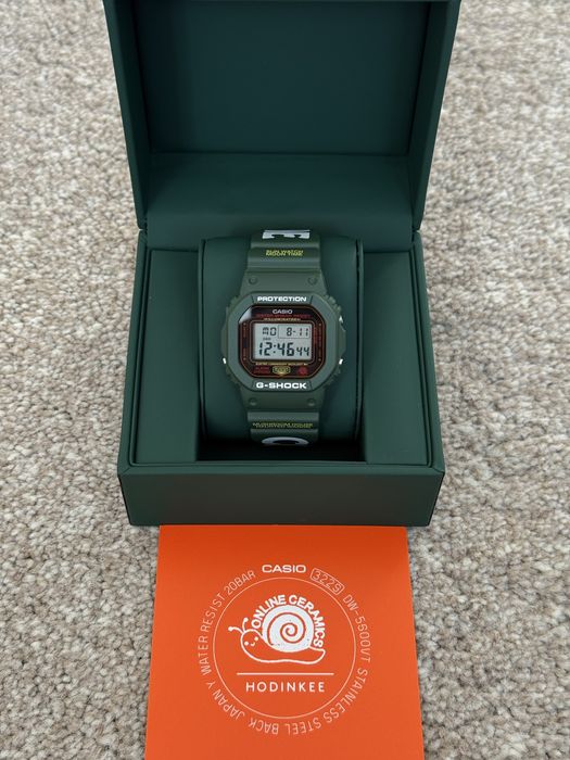 Casio G-SHOCK DW-5600C23-30R By Online Ceramics Limited Edition.