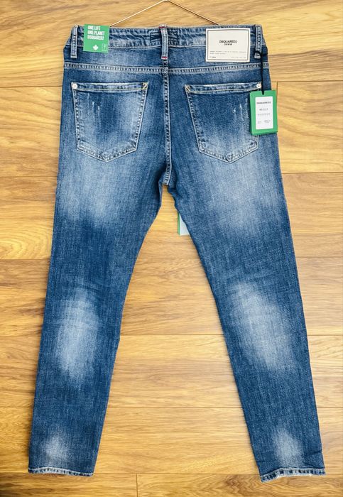 Dsquared2 spodnie jeansowe męskie