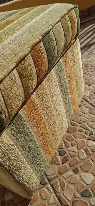 Puff  de sala quadrado