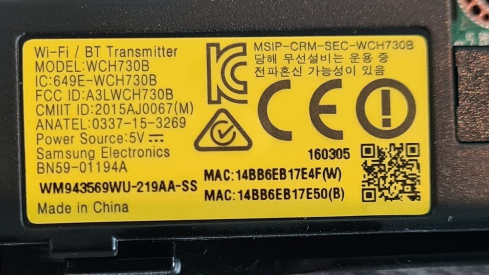 Módulo Wi-Fi para TVs Samsung