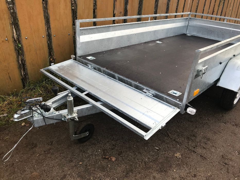 Przyczepka 2 osie   BORO MAJSTER 3x1,5 750 DMC dostawa cała Polska