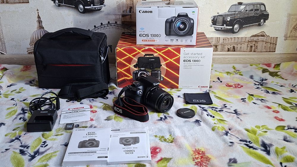 Фотоаппарат Canon 1300d е торг