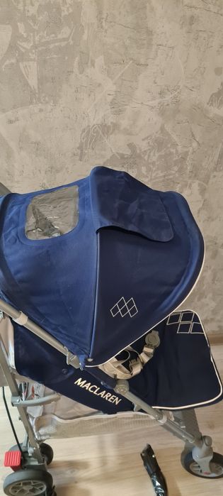 Прогулянкова коляска Maclaren Techno XT Blue/Silver