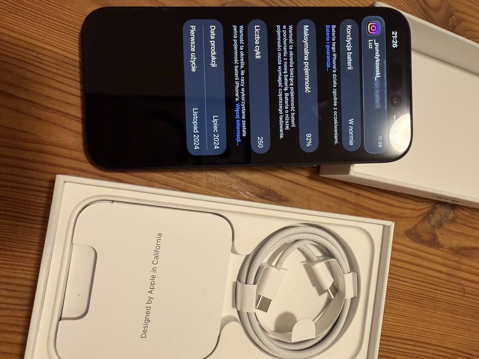 Iphone 15,  Stan Bardzo Dobry