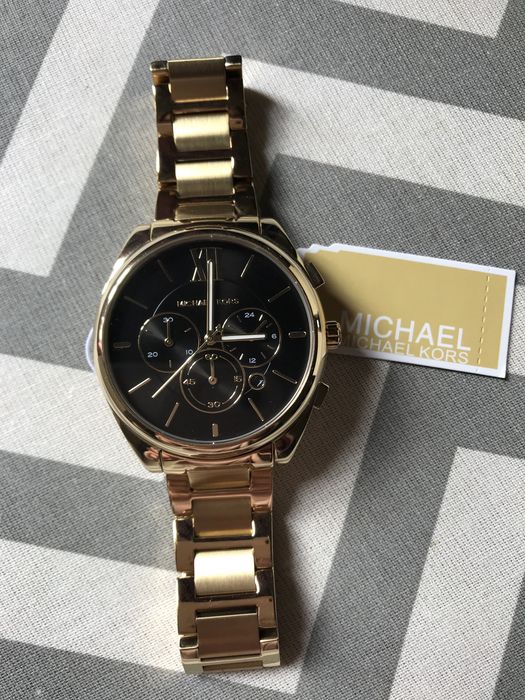 Relógio Michael Kors Dourado Novo