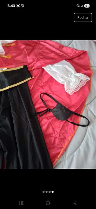 Fato fantasia pirata