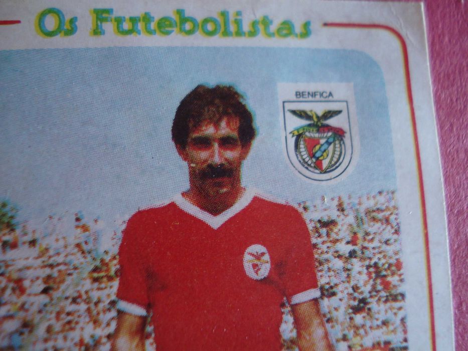 Cromo Antigo Os Futebolistas /Fernando Chalana /Com autografo impresso