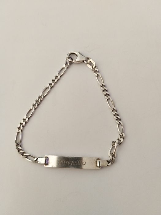 Sprzedam bransoletkę srebrną próby 925