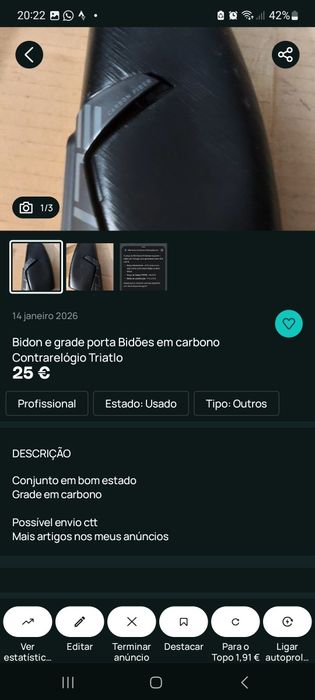 Acessórios para bicicletas oportunidades