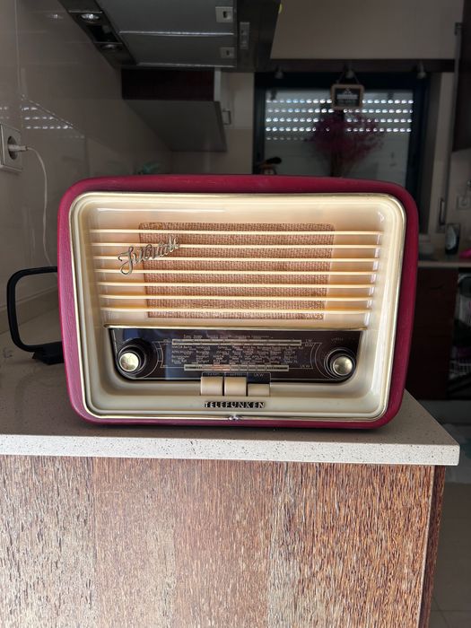 Rádio antigo ótimo som com FM