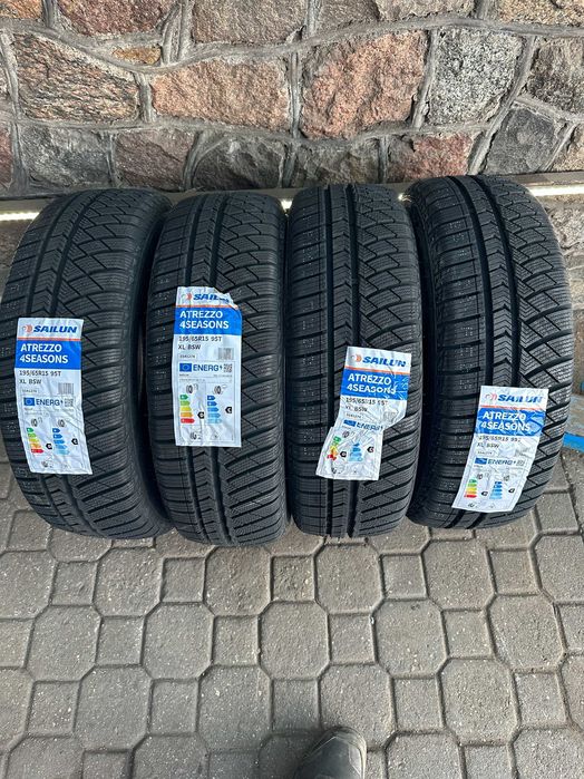 195/65r15 sailun nowe opony całoroczne wielosezon 2025r montaz w ceni