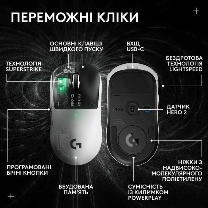 Logitech G Pro X2 Superstrike 8000Hz! NEW! Суперстрайк Х2 / 910-007776