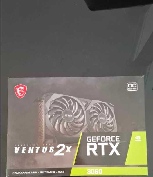 Placa Gráfica MSI GeForce RTX 3060 Ventus 2X 12G OC