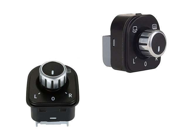Comando Regulador de Espelhos VW Golf 5/6 Passat Jetta Caddy (NOVO)