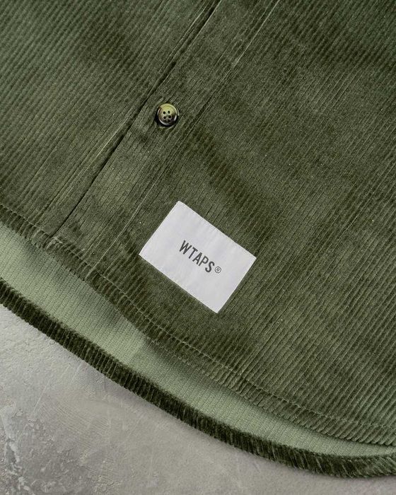 Сорочка WTAPS WCPO 02 LS Cotton Twill Olive