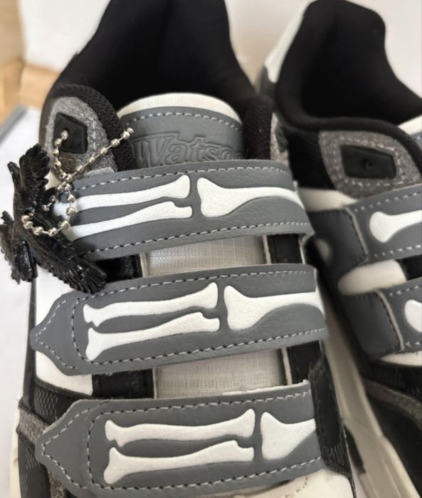 Sneakearsy Biało Czarno Szare Kratke New USA Adidasy trampki Unikatowe