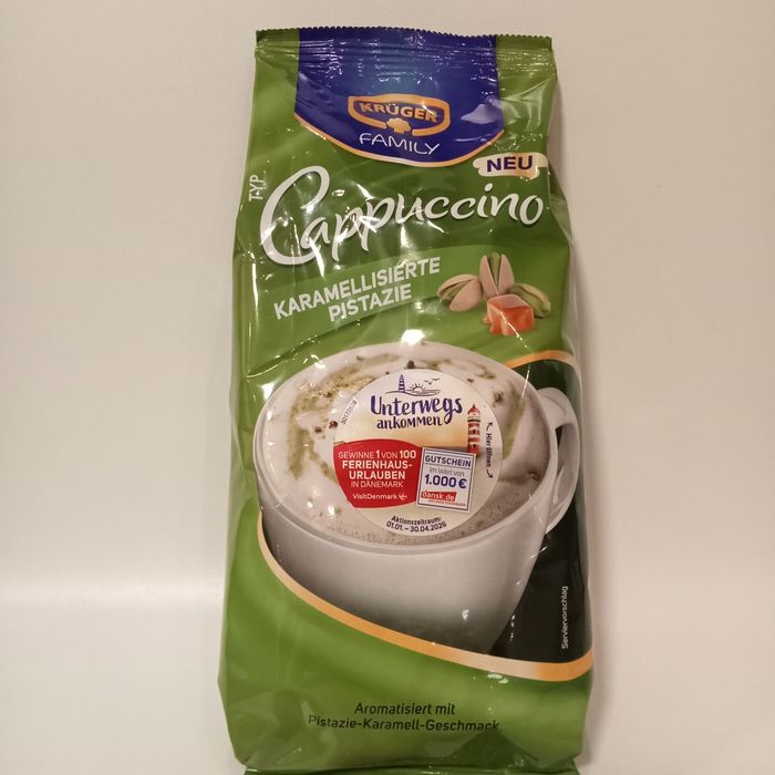 Cappuccino o smaku  karmelizowanych pistacji 500 g