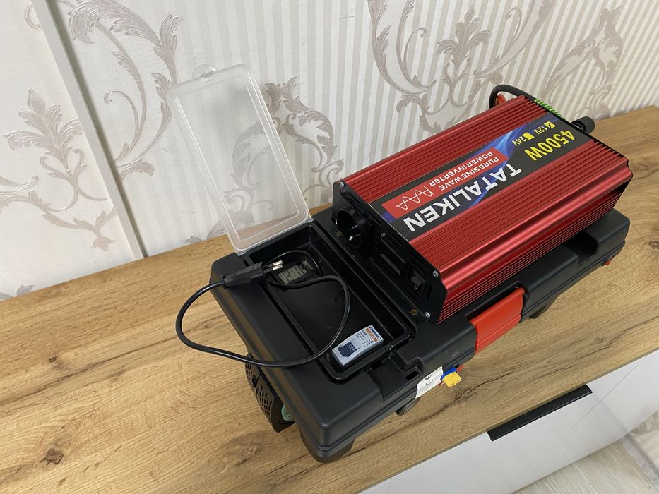 Зарядна станція з елементів eve LiFePO4-40135)