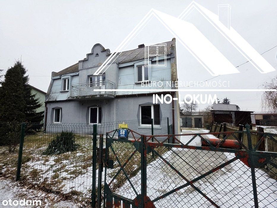 Dom ok. 180m2 na dużej działce 1133m2 w Chełmcach.