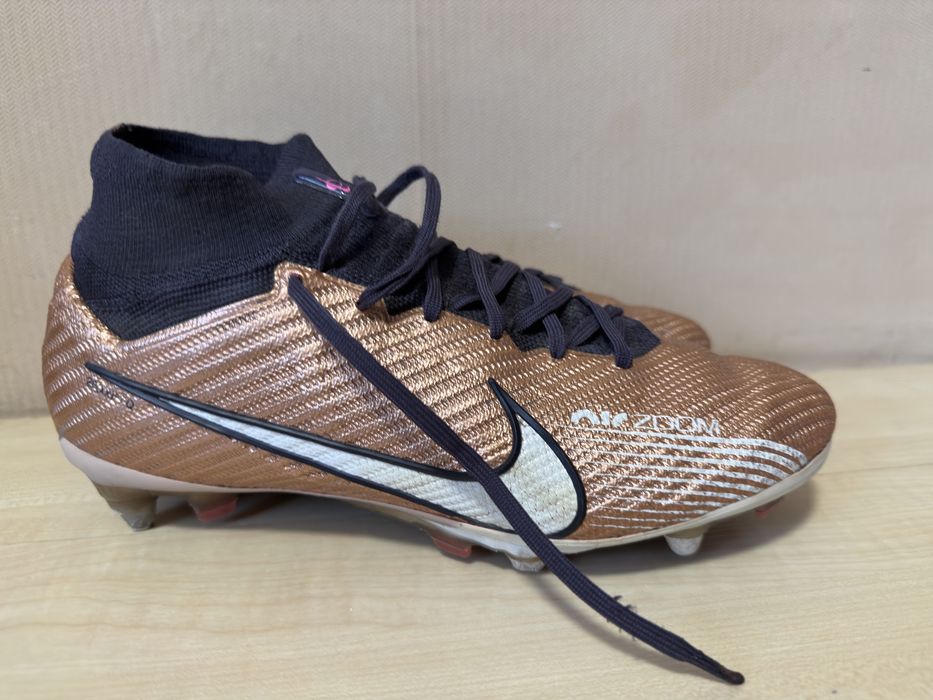 Бутсы Nike Zoom Mercurial Superfly 9 Elite SG-PRO Anti Clog Traction - коричневый
