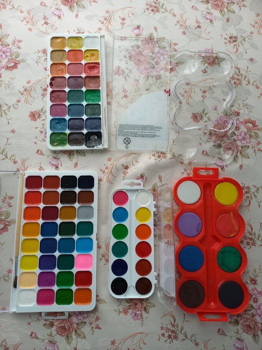 Фарби акварель нові бу