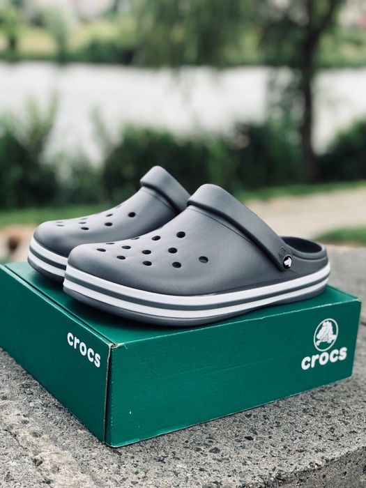 Чоловічі крокси / Мягкие мужские кроксы / шлепанцы Crocs / шлепки крокс / crocs мужские / закрытые шлепанцы