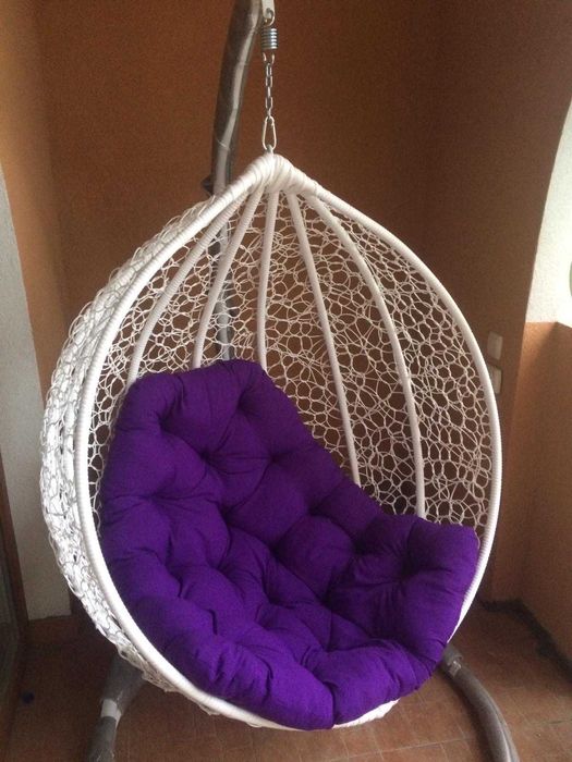Підвісне крісло кокон велике - ціна зі стійкою / Подвесное кресло