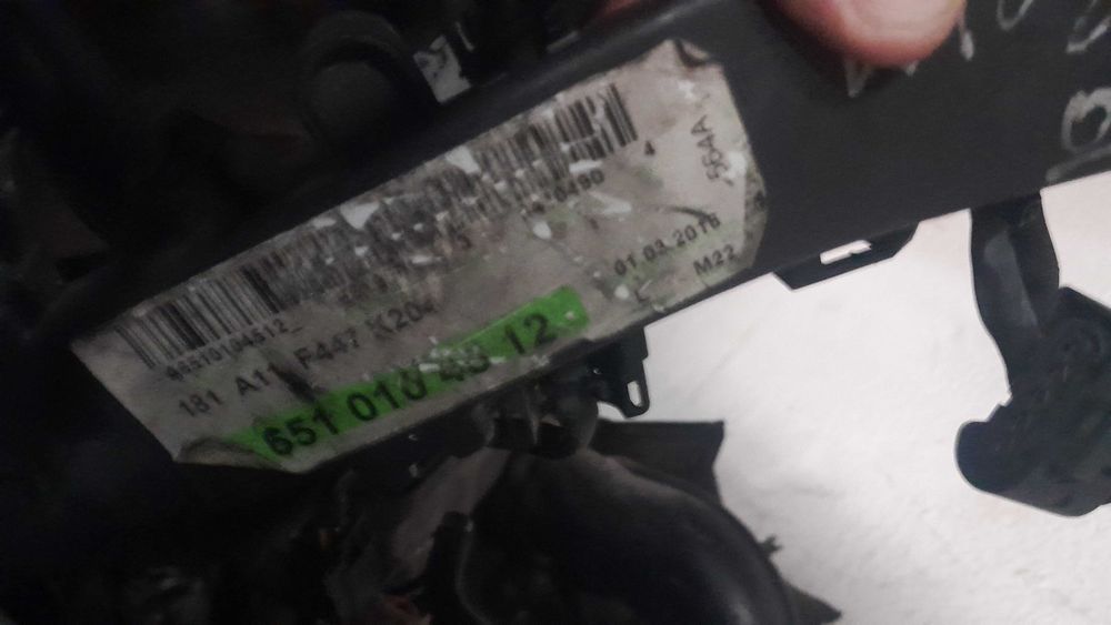 Instalação mercedes motor 651