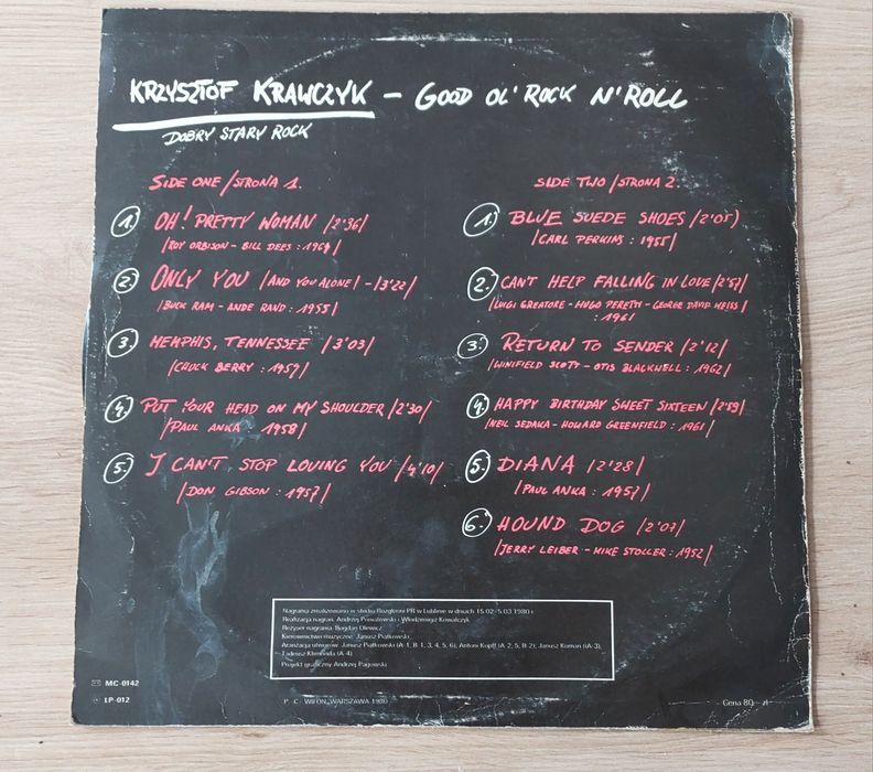 Krzysztof Krawczyk - Good Old Rock n' Roll